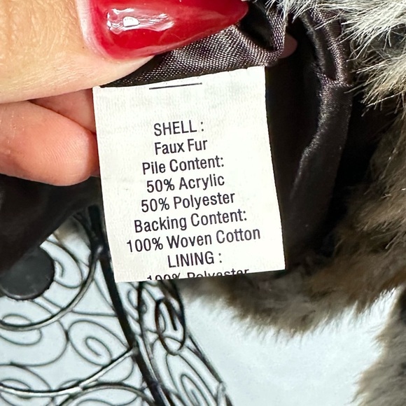 Kenna-T faux fur cheetah print jacket size XS - Picture 7 of 9